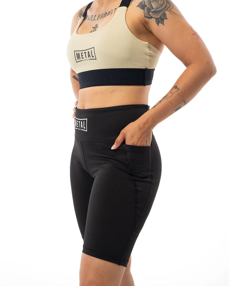 Detail des elastischen Bandes und des 240 g kurzen Kompressionsgewebes Metal Boxe
