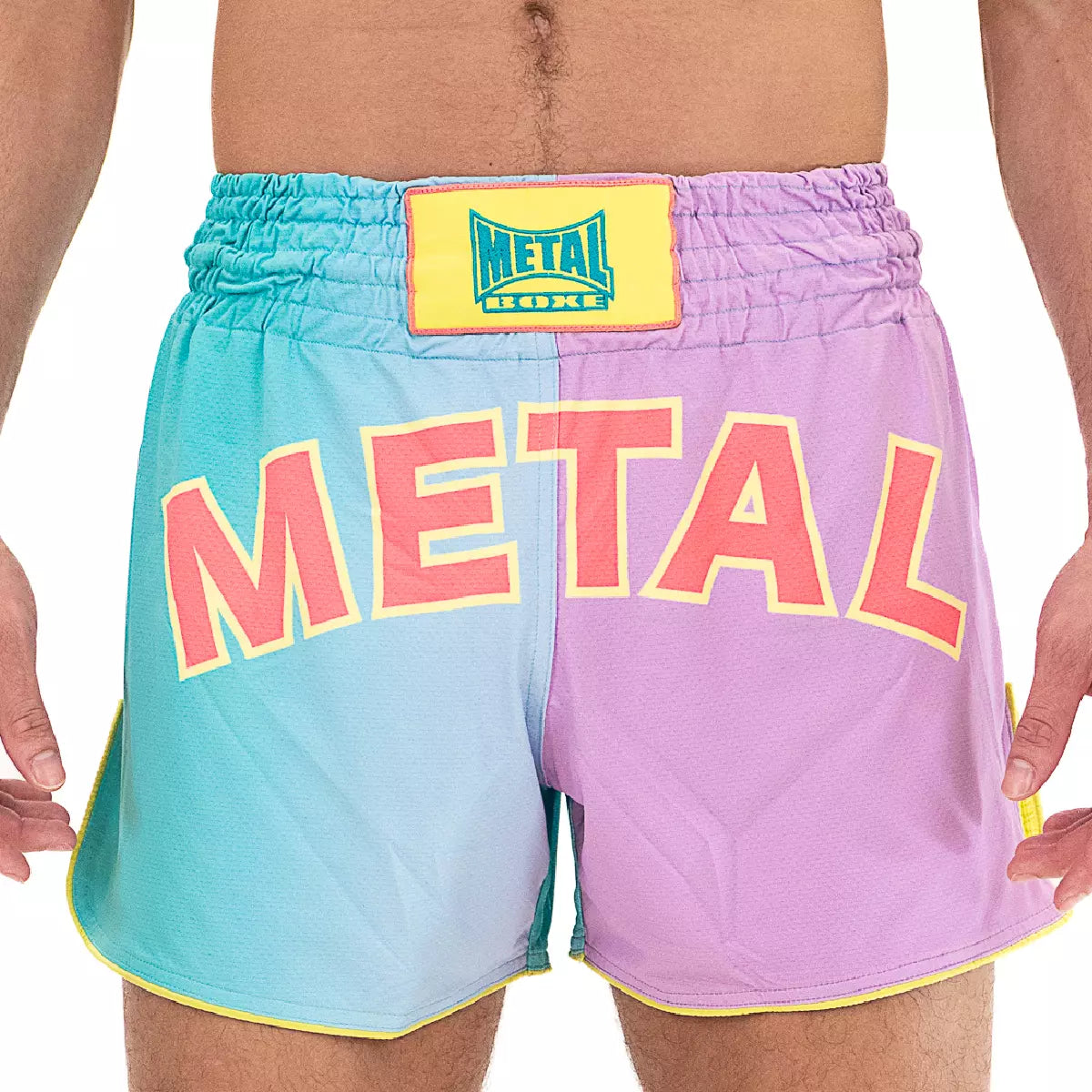 Pantalón Corto De Boxeo Muay Thai Metal Thai One