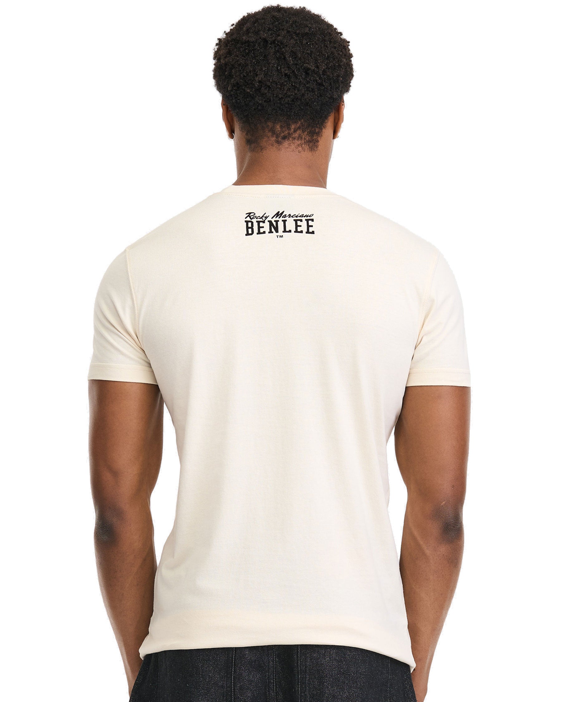 T-Shirt BenLee Sawston in Cotone Ecru