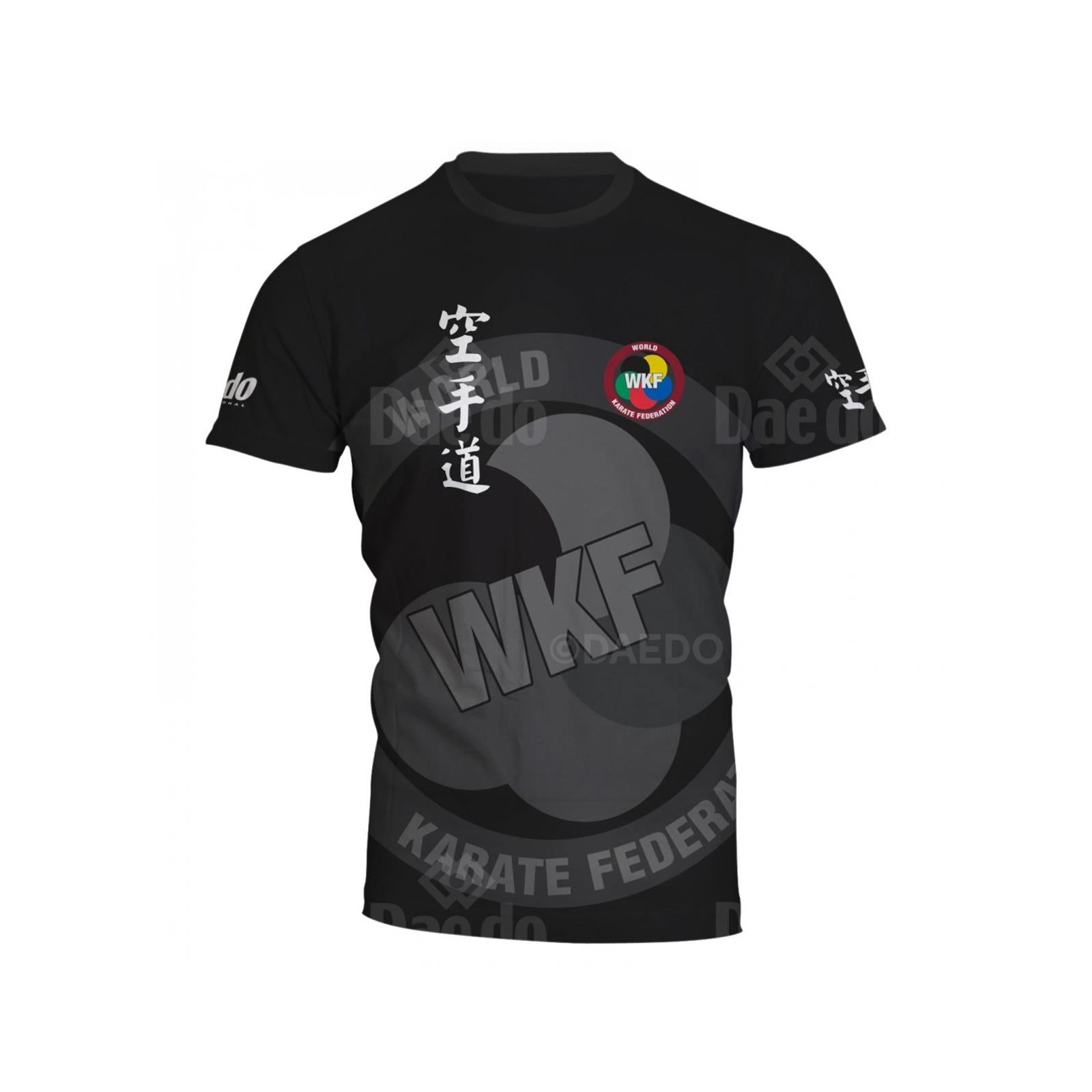 Camiseta WKF Daedo Karate - visualização de detalhes