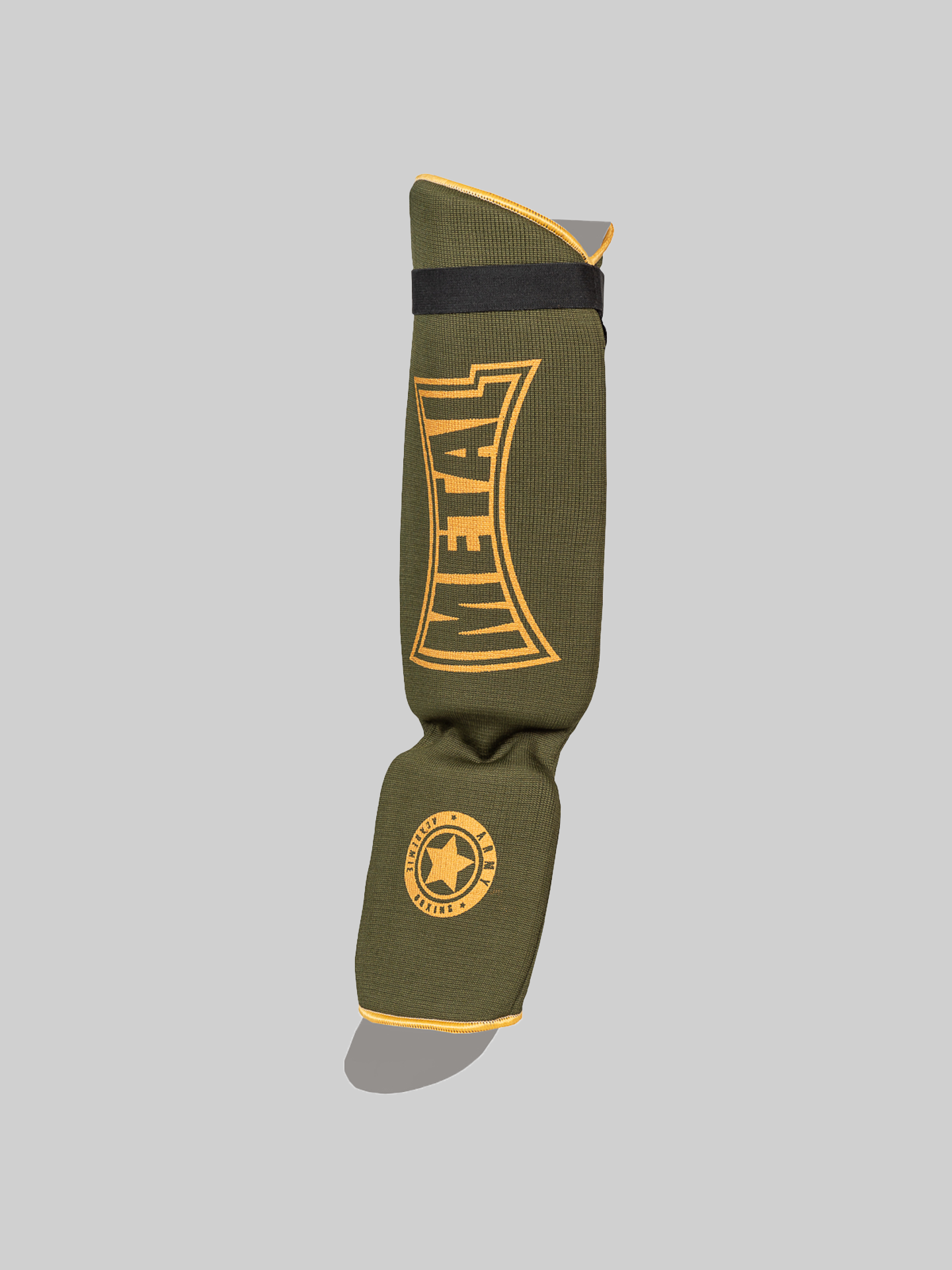 Paratibia con parapiede a calza Metal Boxe in cotone