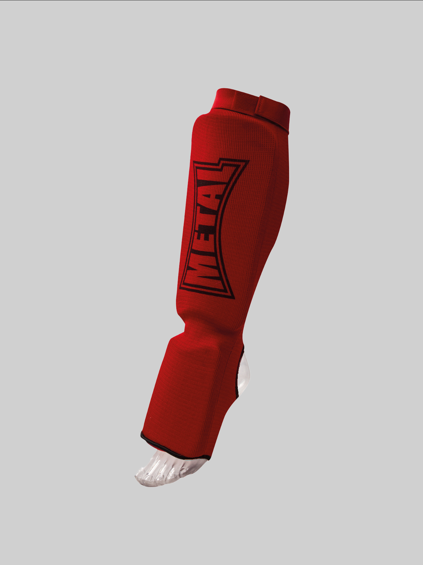 Paratibia con parapiede a calza Metal Boxe in cotone