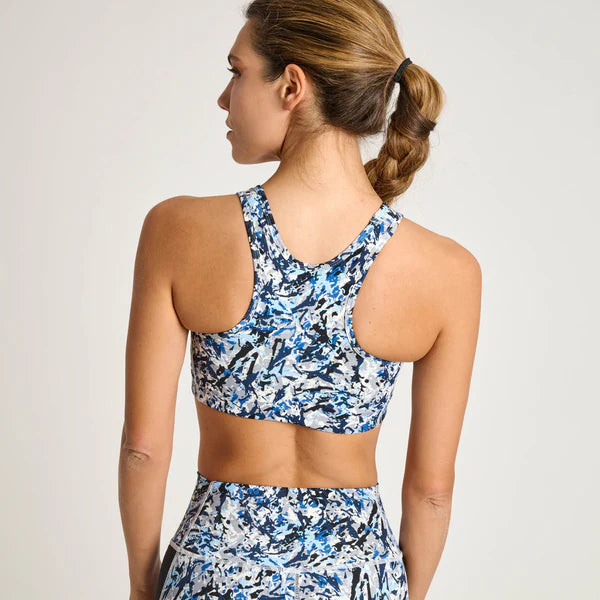 Vista posteriore del reggiseno sportivo Leone Urban Fighter che mostra il taglio ergonomico