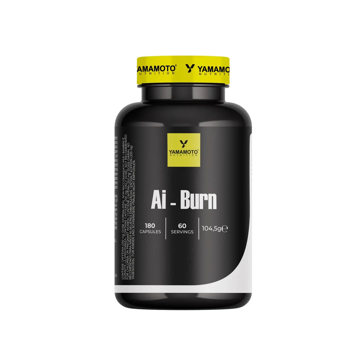 Confezione di Ai-BURN Yamamoto Nutrition integratore termogenico per il peso corporeo 180 capsule