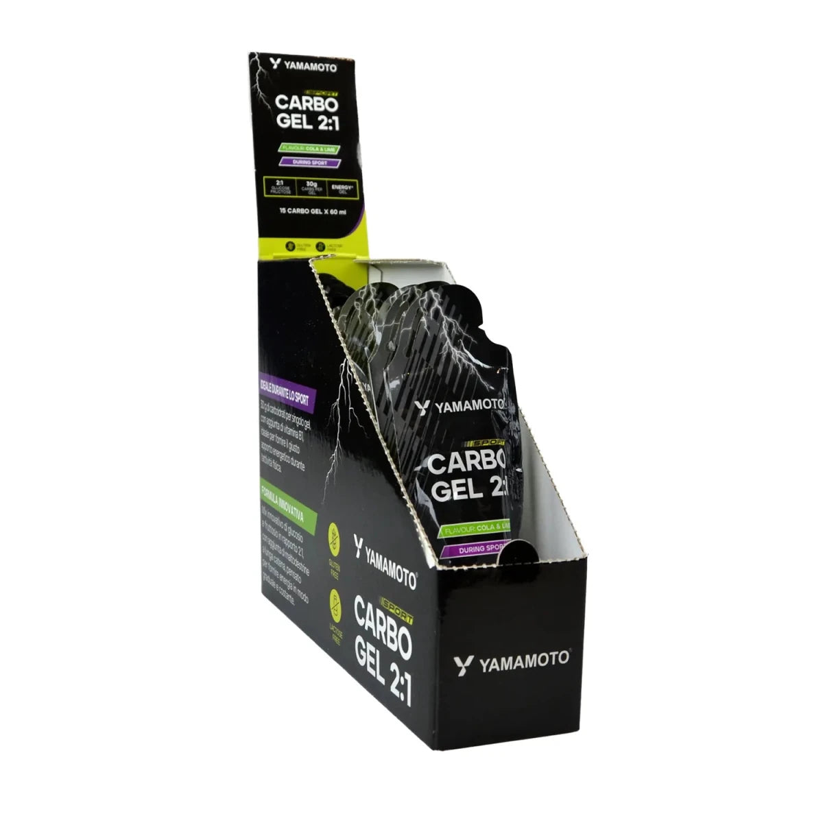 Gel Energetico Yamamoto Sport Carbo Gel 2:1 - Fight Club Store