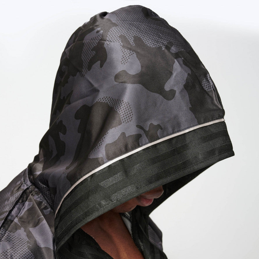 Smanicato Leone da Ring con cappuccio e zip