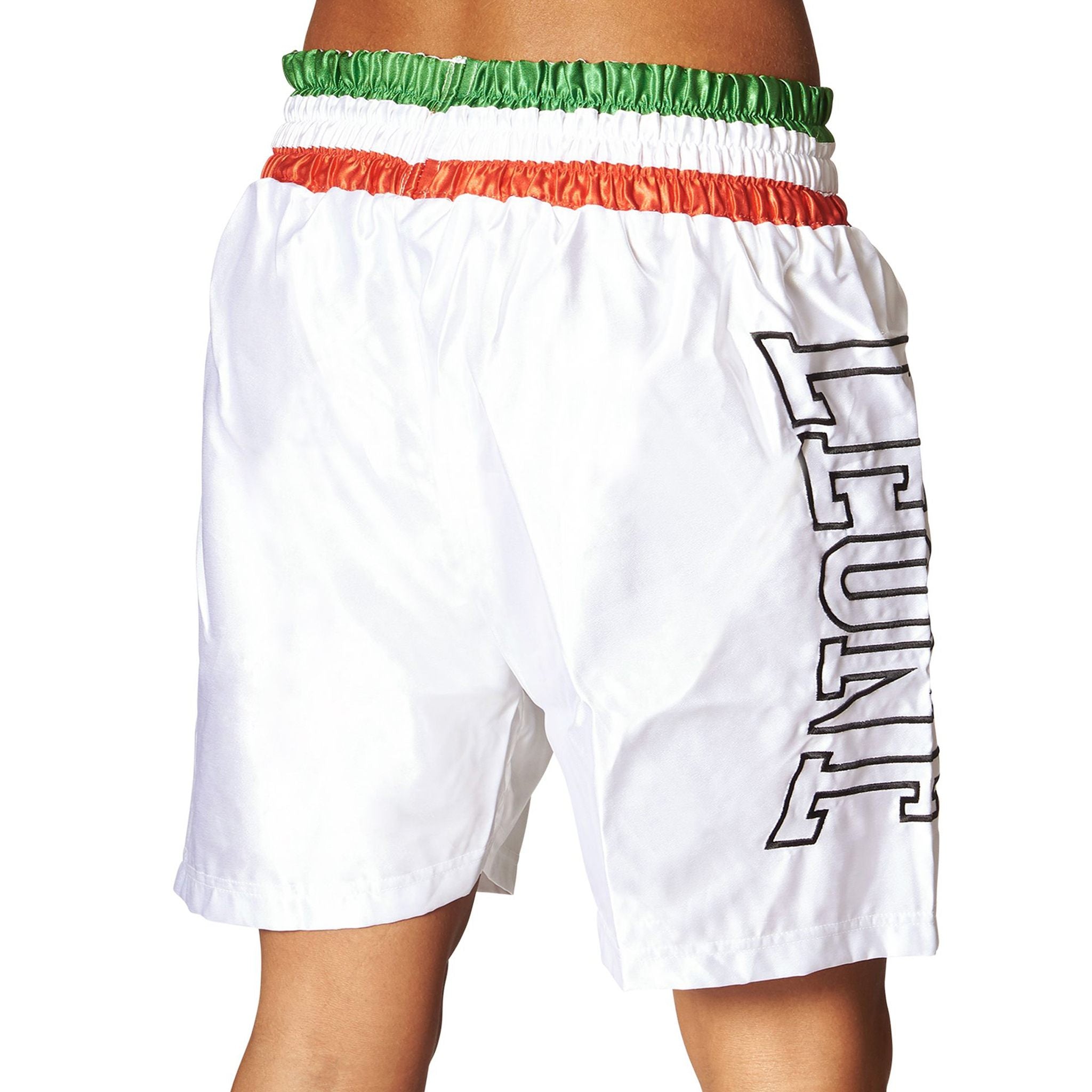 Pantaloncini Boxe Leone Fascia Tricolore