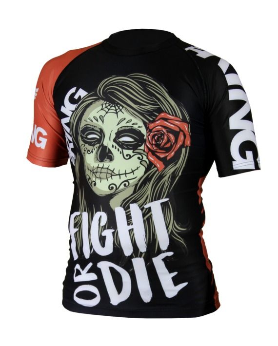 Rashguard MMA Fight or Die Top Ring