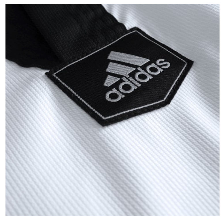 Dobok Taekwondo Collo Bianco con Strisce Adidas Adi-Club