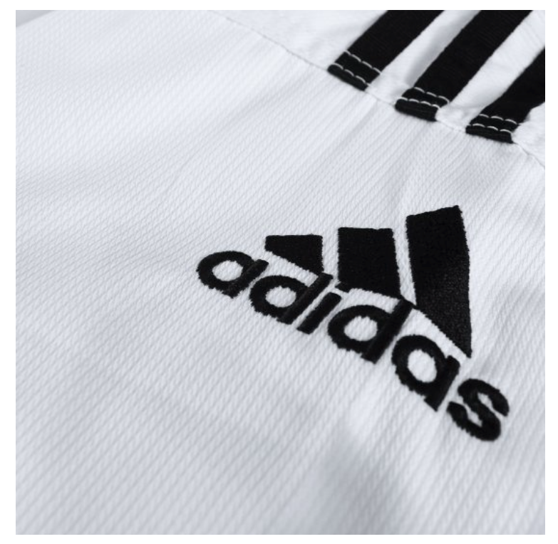 Dobok Taekwondo Adidas Adi-club collo nero