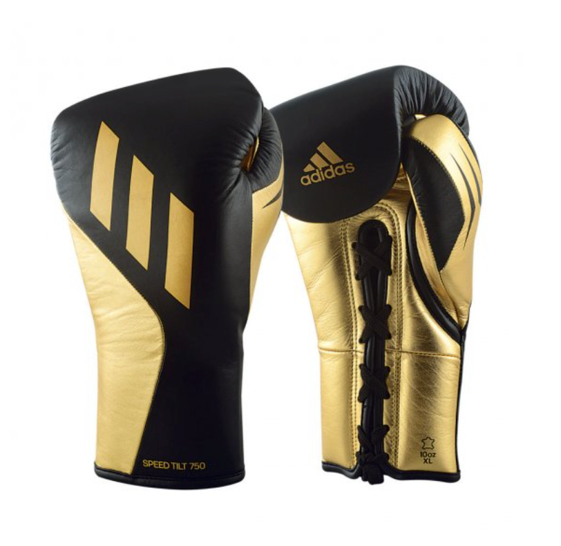 Guantoni Adidas Speed Tilt 750 Pro Fight Neri Oro