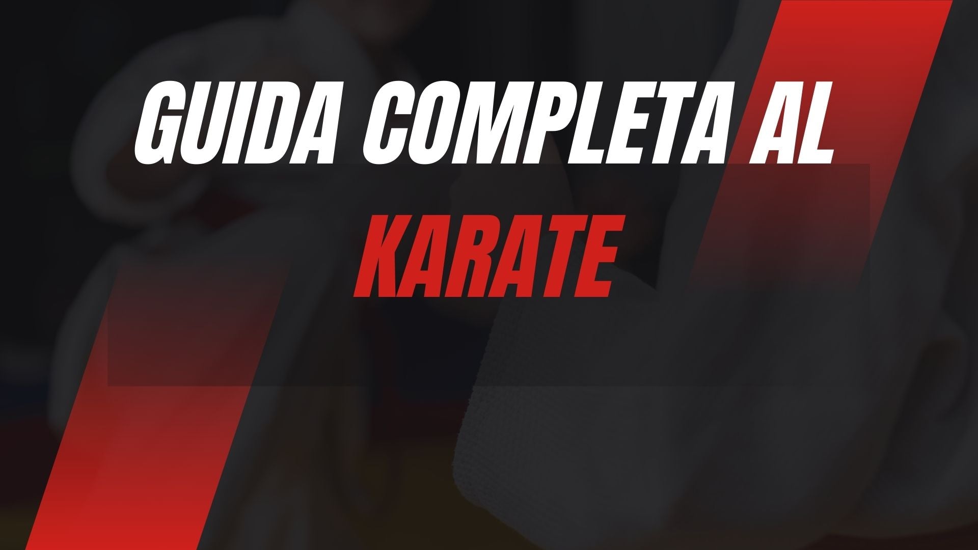 Guida completa al karate