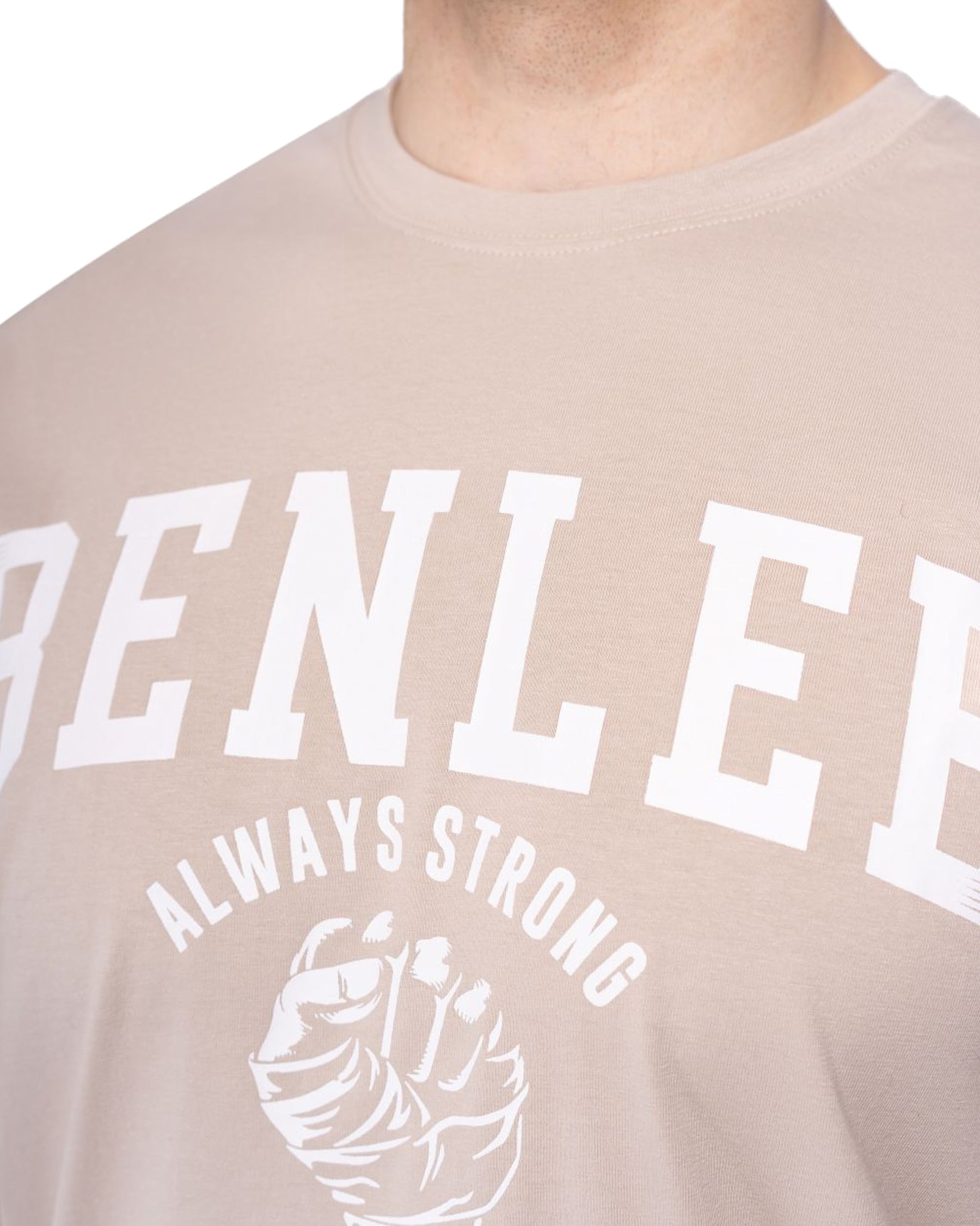BenLee Lieden Oversize Lilac T-shirt fitnesströja med logotyp