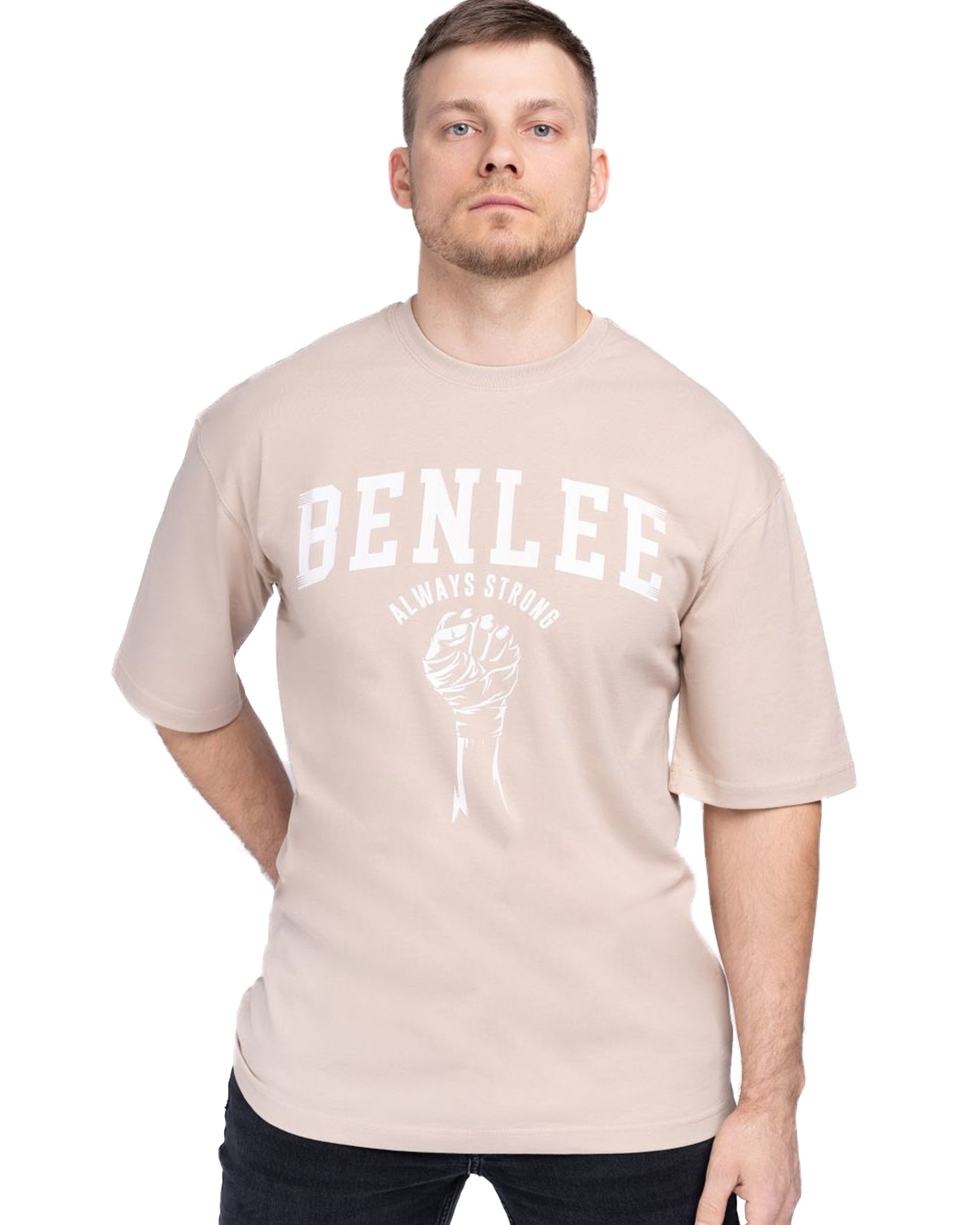 BenLee Lieden Oversize T-shirt svart sportskjorta framtill