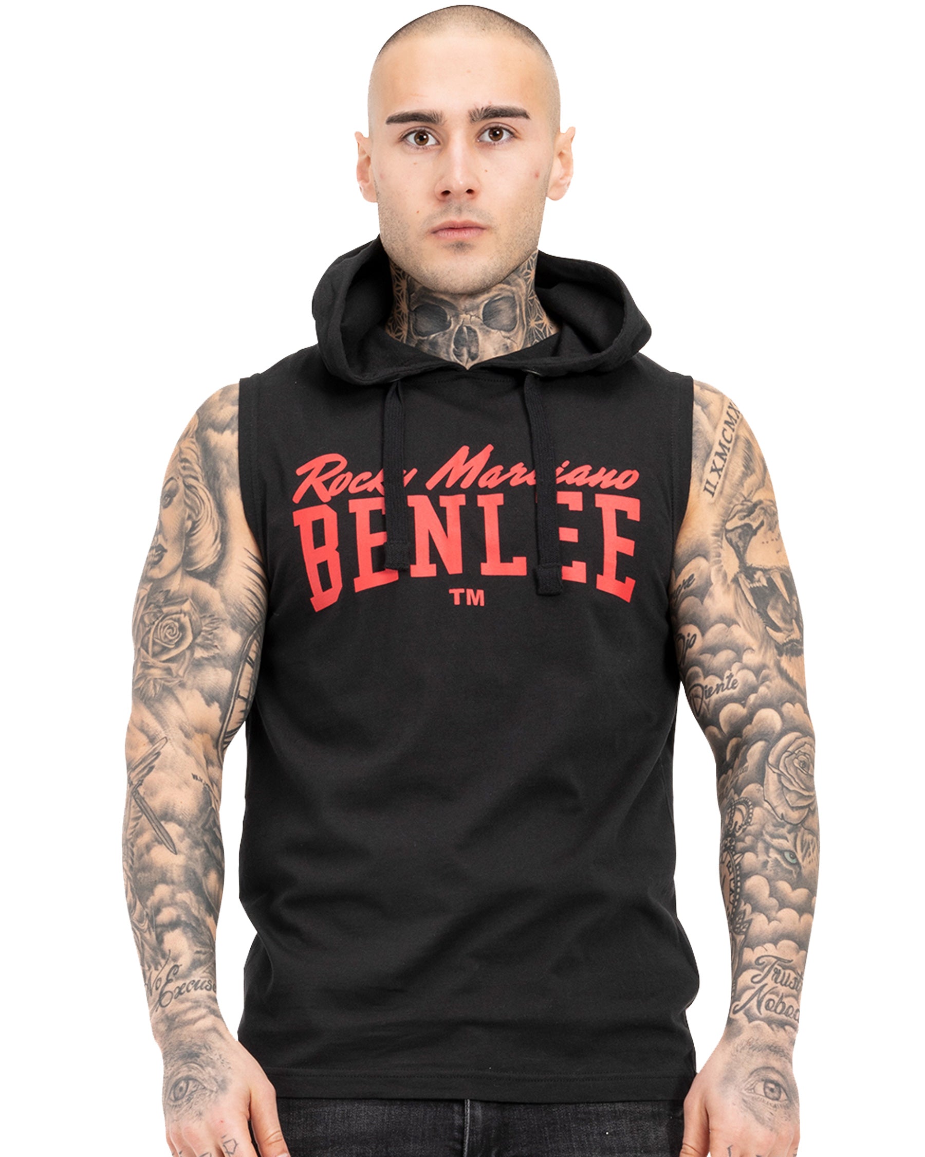 BenLee canotta sportiva uomo Darry nero frontale fitness