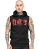 BenLee canotta sportiva uomo Darry nero frontale fitness