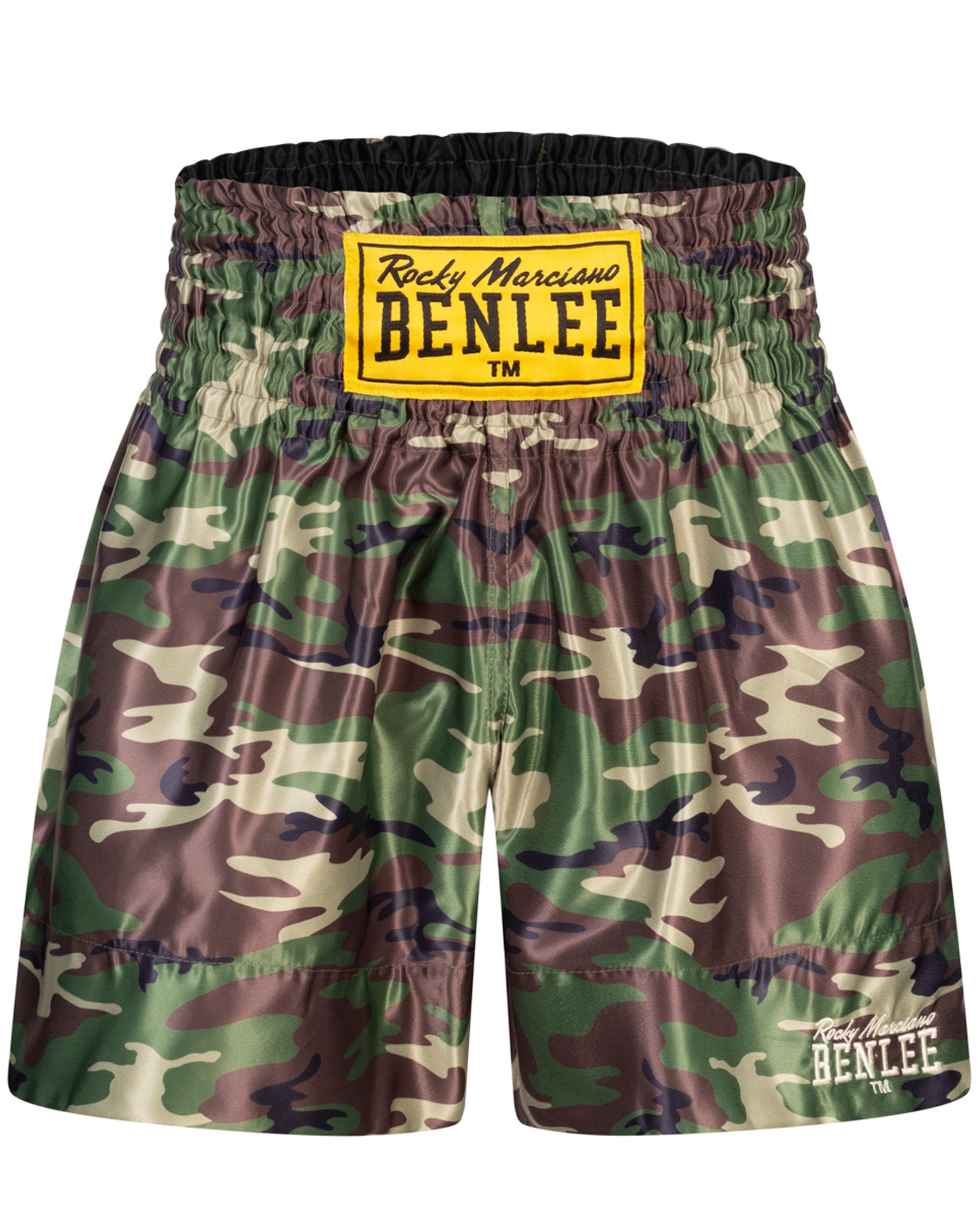 BenLee short de boxe thaïlandais camouflage devant