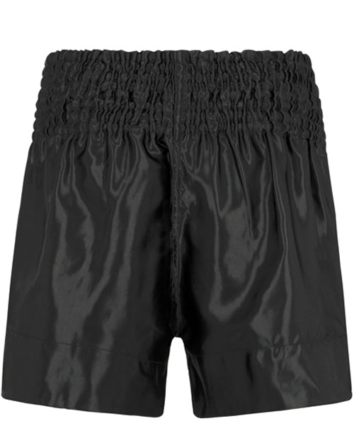 BenLee short de boxe thai uni dos blanc boxe thai