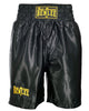 BenLee Rocky Marciano black boxing pants with boxing logo embroidery detail