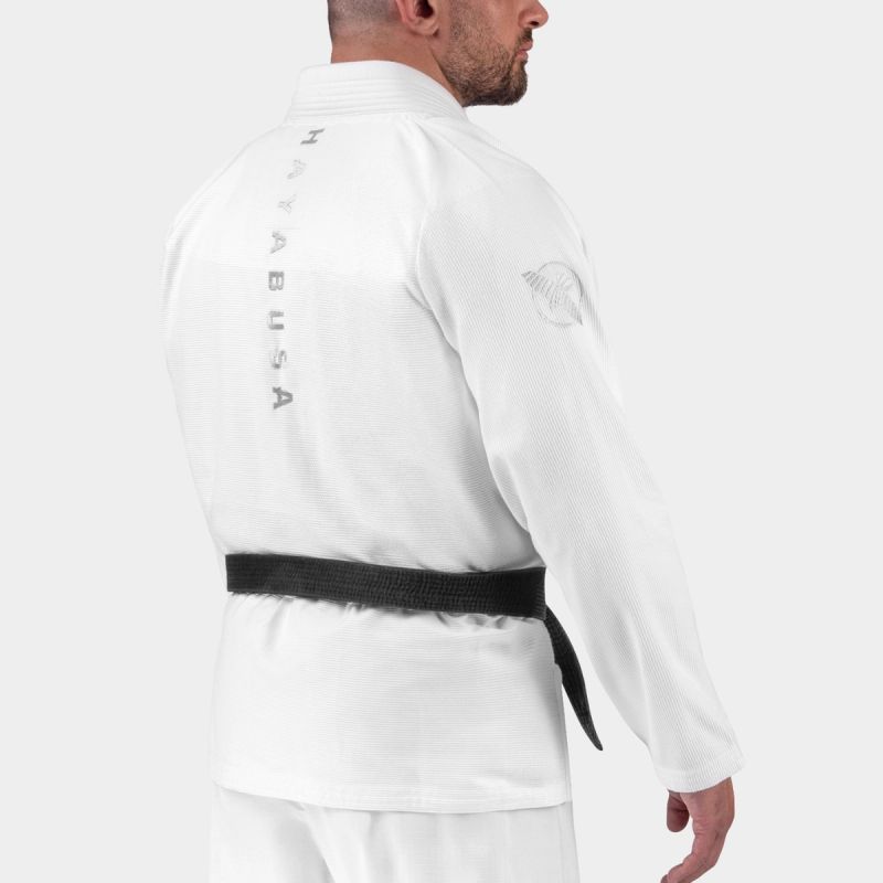 Hayabusa Gi Jacket Core Ultra-Light Nero dettaglio arti marziali