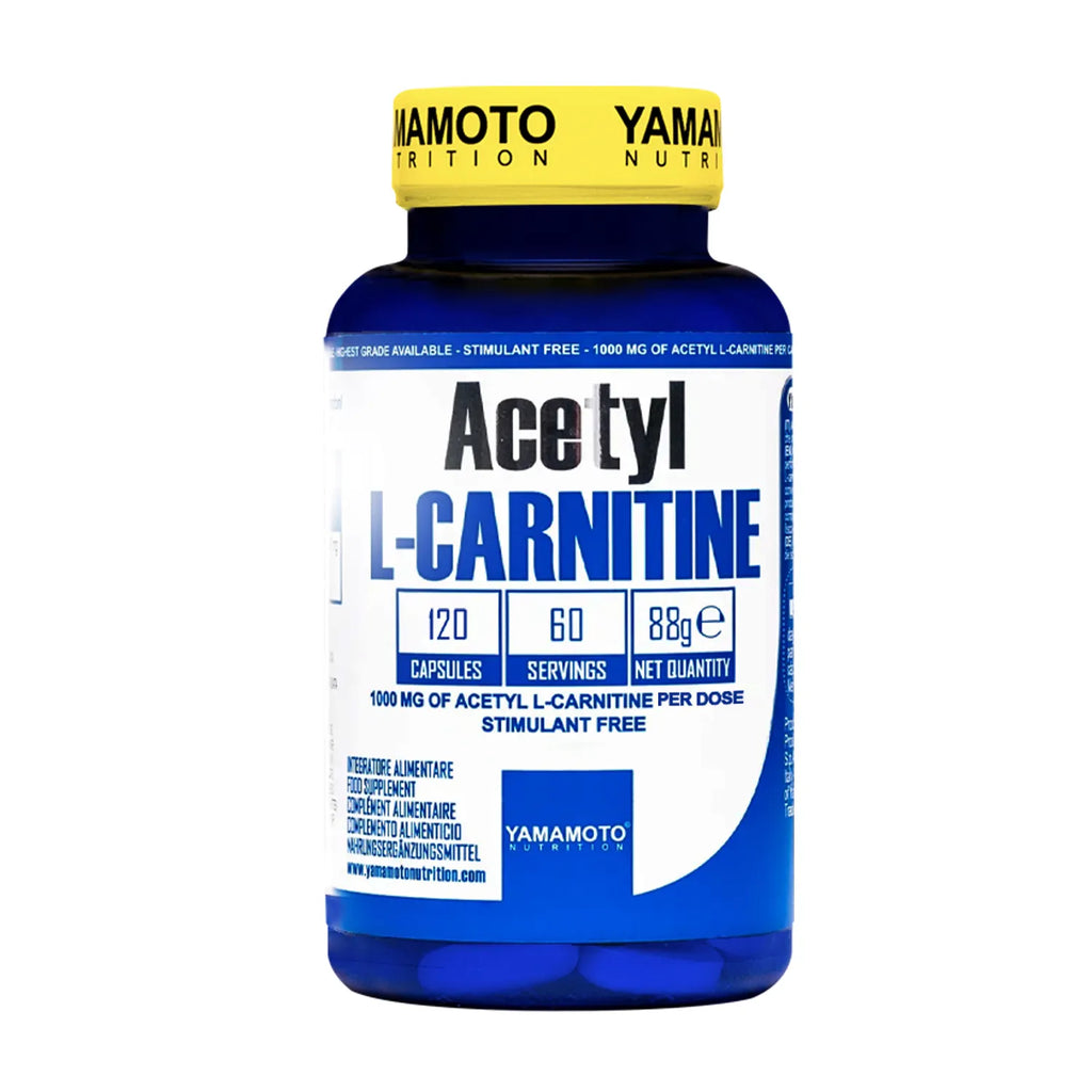 Acetil L-Carnitina 1000 mg 120 cpsulas YAMAMOTO  Fight Club Store