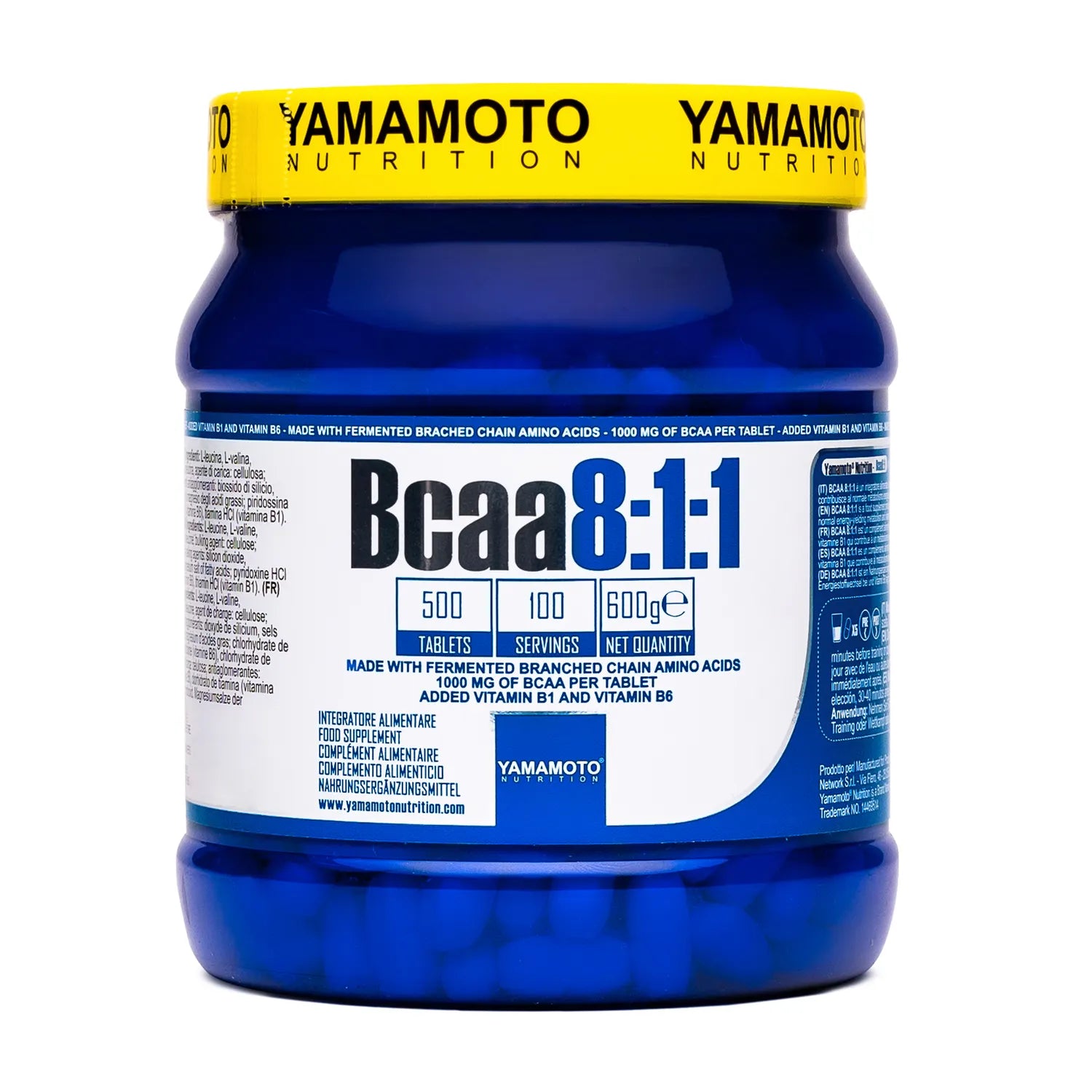 Bcaa 8:1:1 500 compresse YAMAMOTO