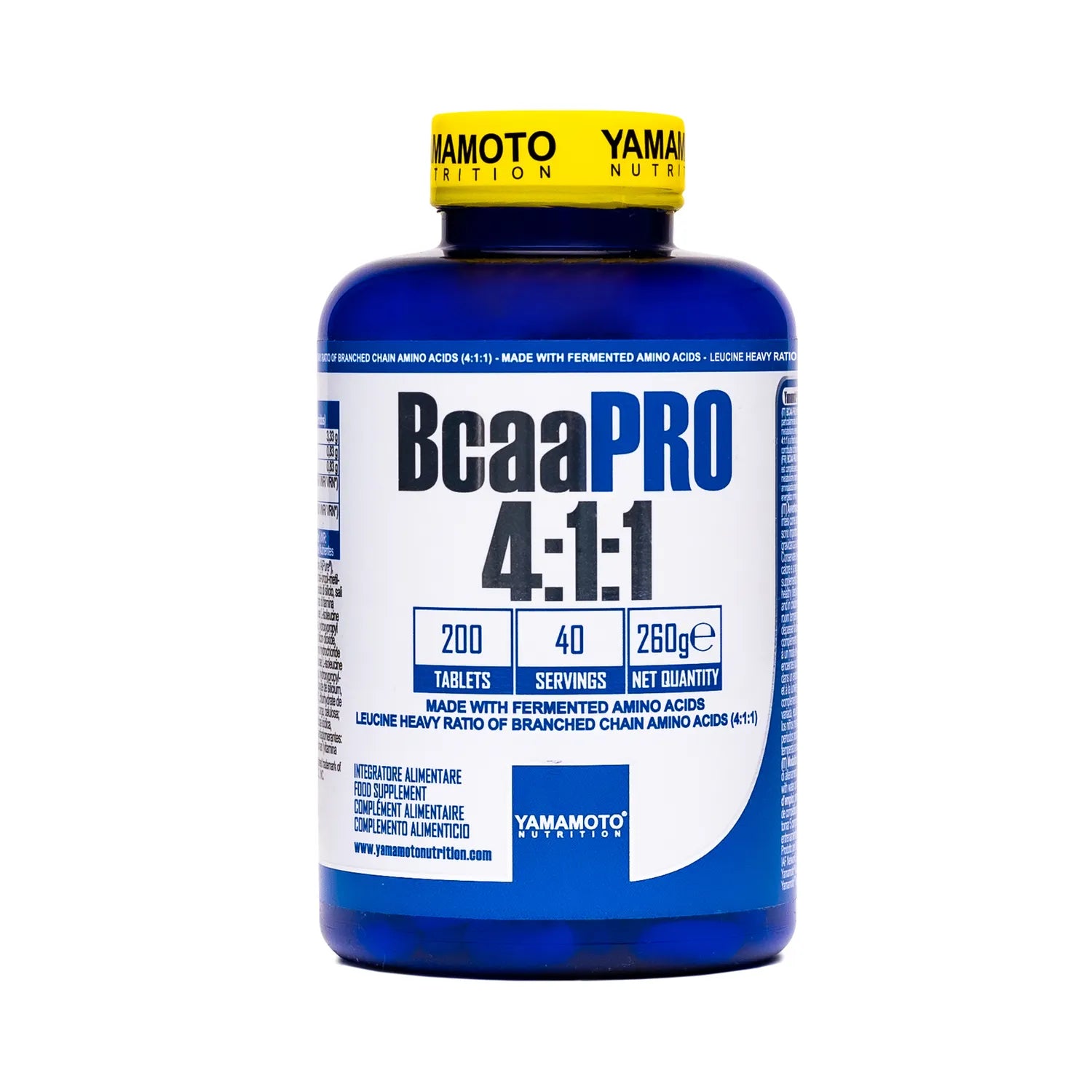 Bcaa PRO 4:1:1 200 compresse YAMAMOTO