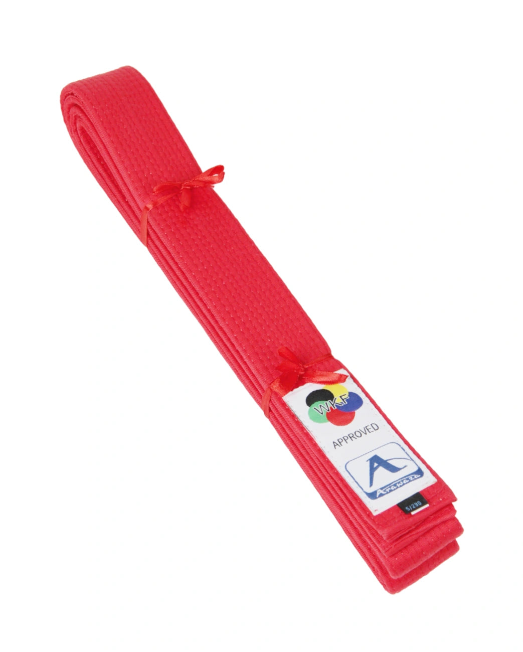 Cintura Karate Arawaza WKF Rossa Blu