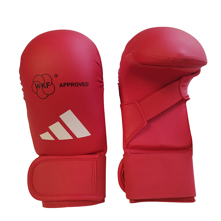 Adidas WKF Karate Kumite Handschuhe: Beweglichkeit, Griff und Wettkampfzulassung – Fight Club Store