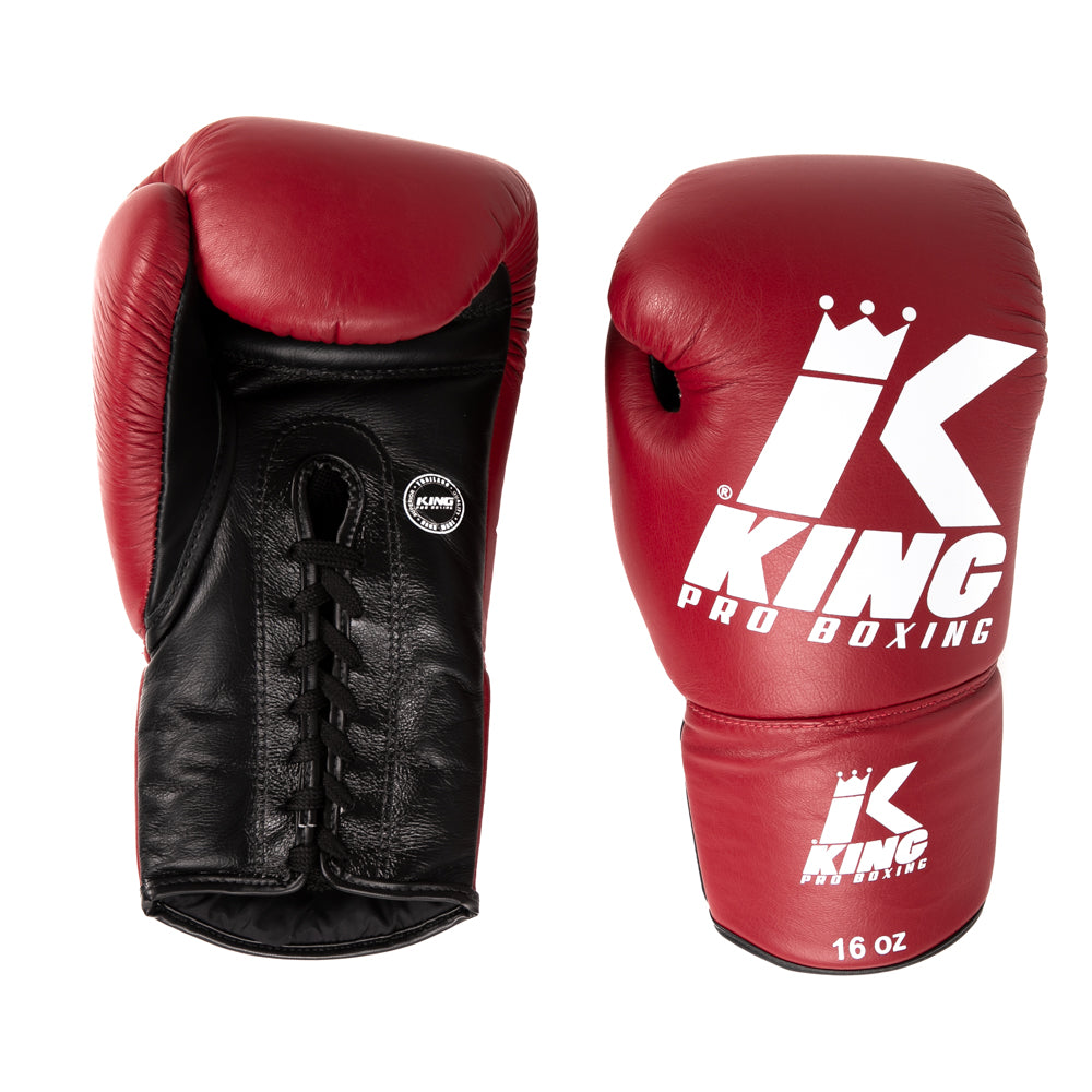 King Pro Boxing Gloves With Laces – Fight Club Store