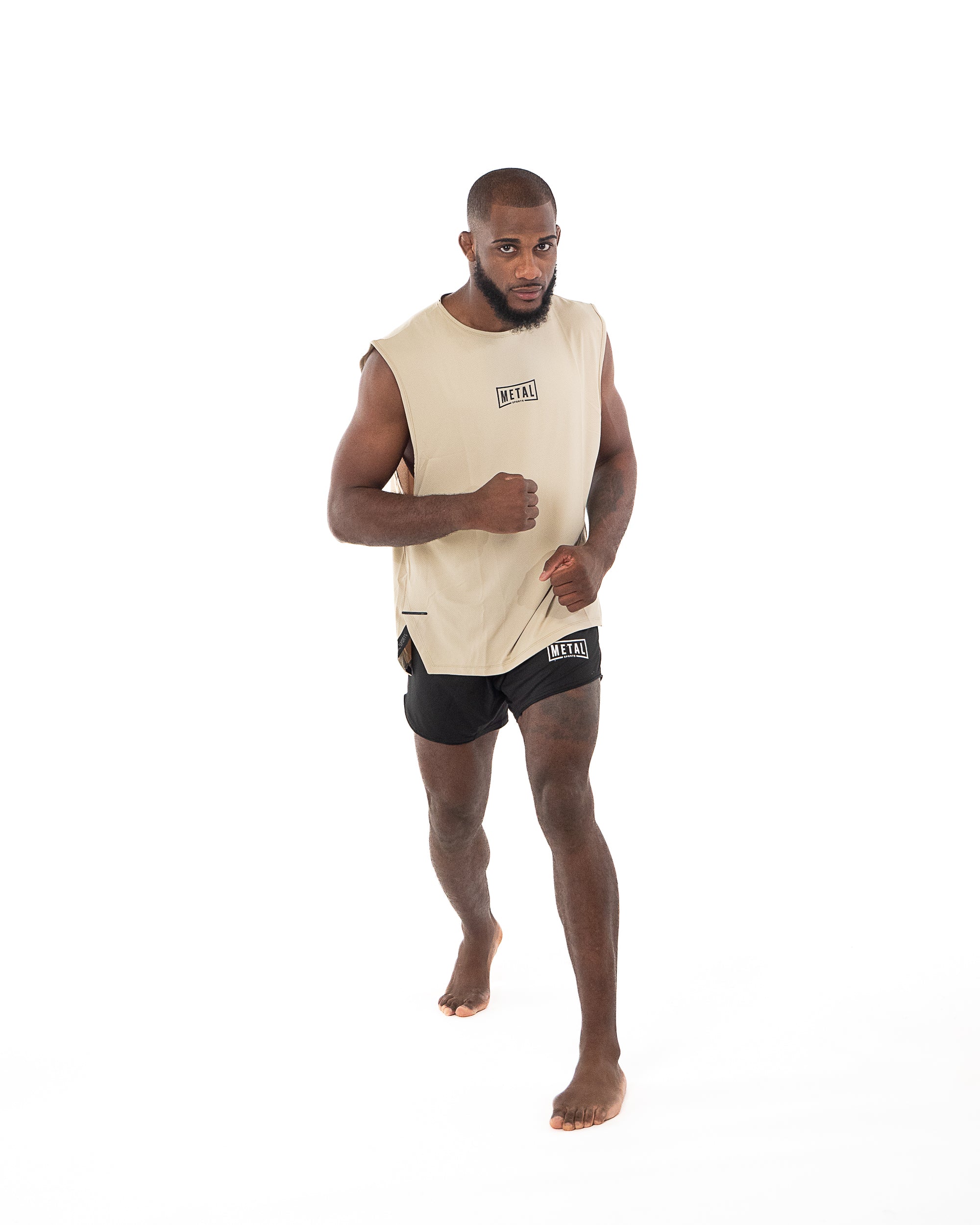 Canotta d'allenamento Oversized Metal Boxe