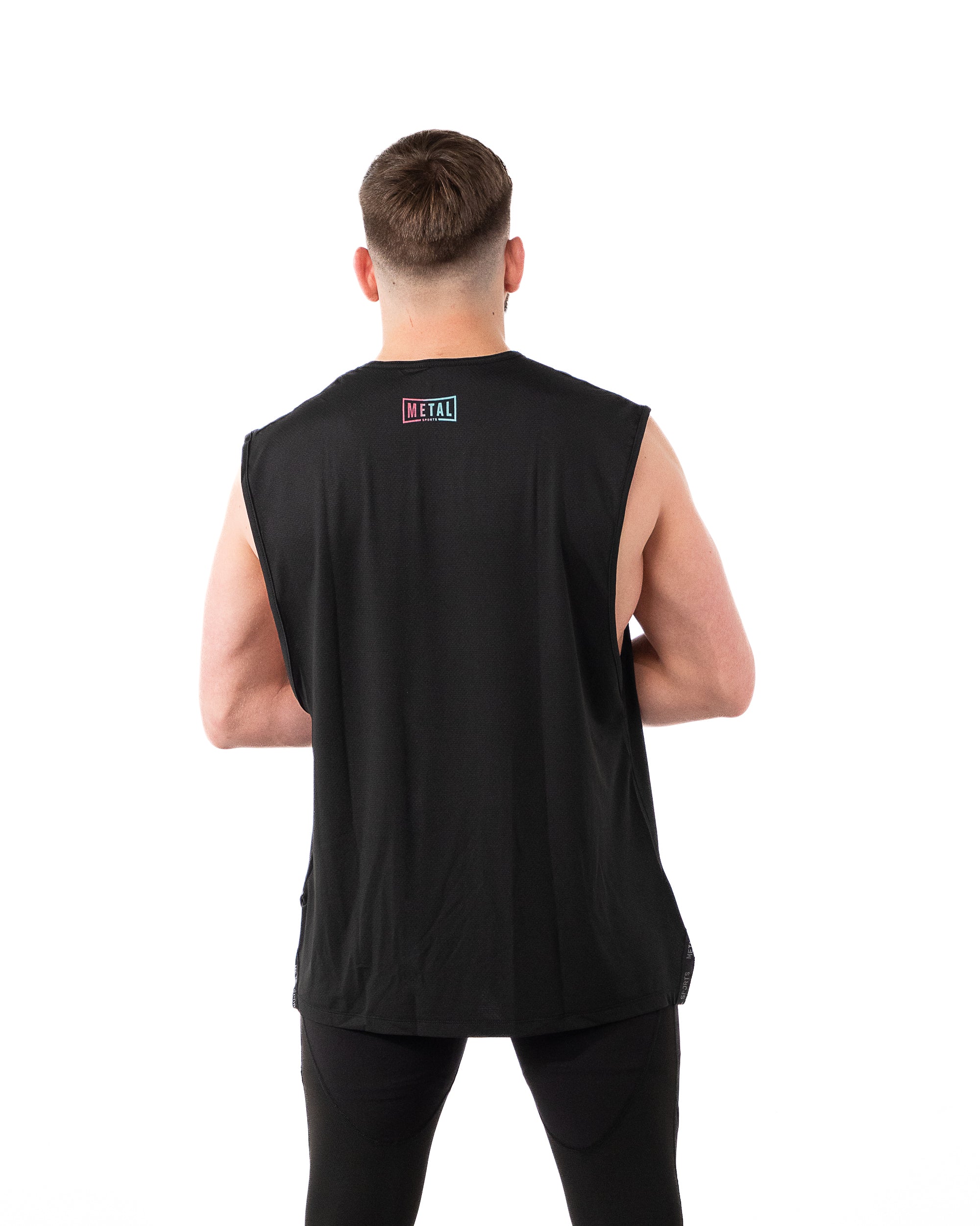 Canotta d'allenamento Oversized Metal Boxe