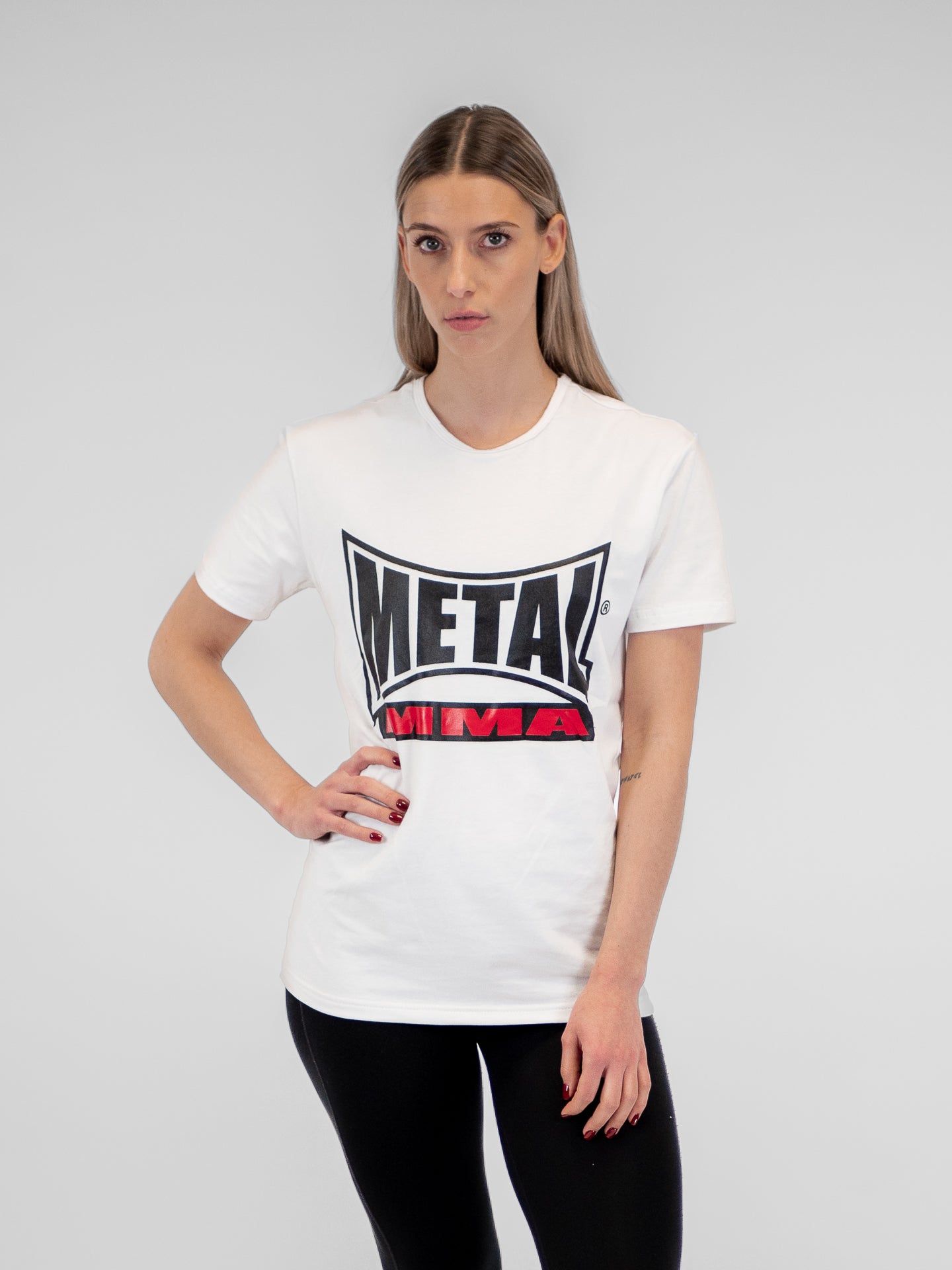 Damen-T-Shirt Visual MMA Metal Boxe