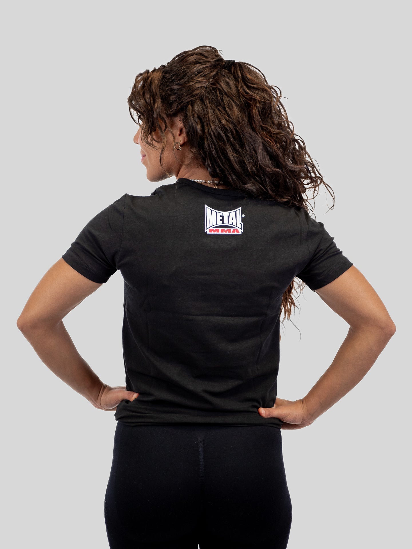 Damen-T-Shirt Visual MMA Metal Boxe