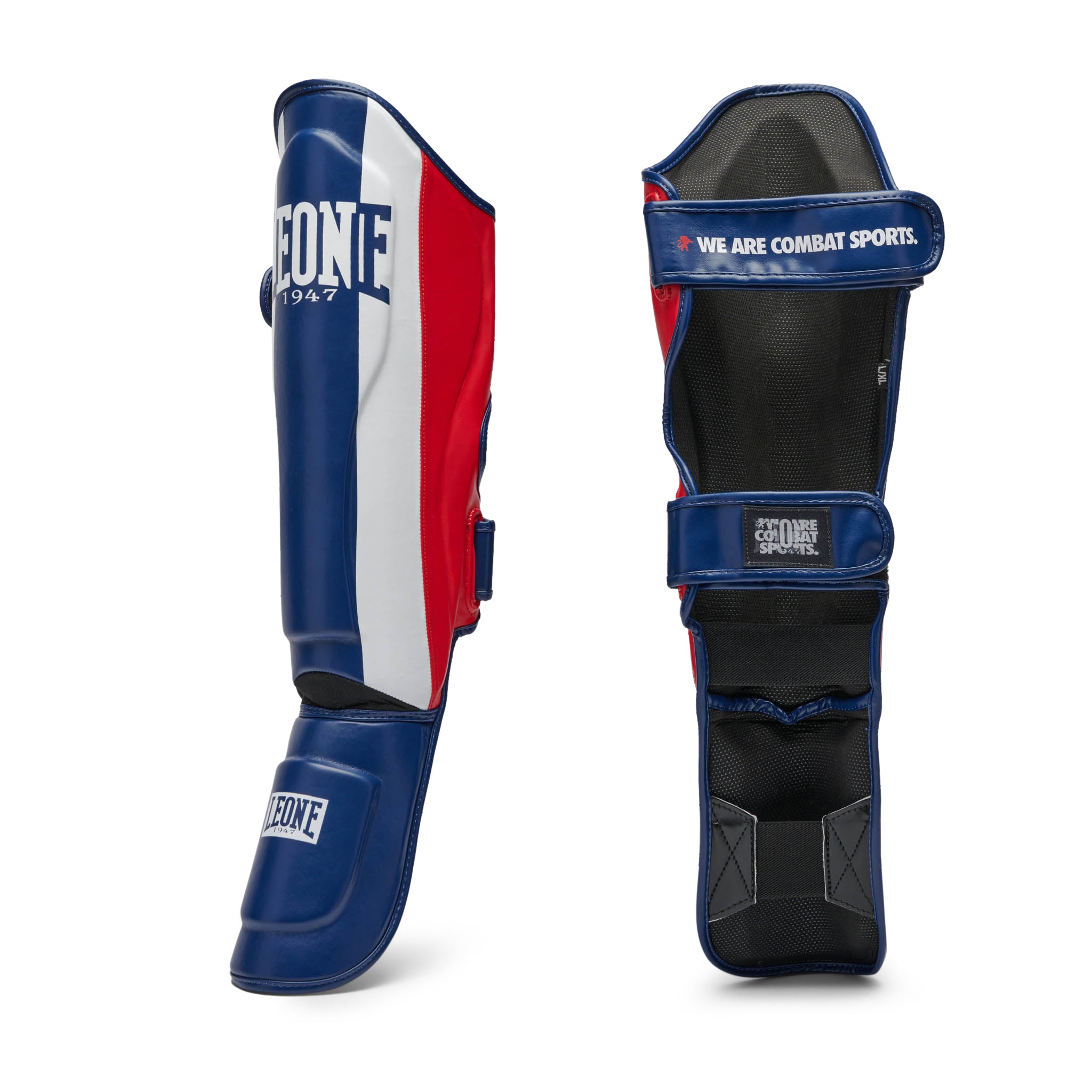 Leone Color Block Shin Guards