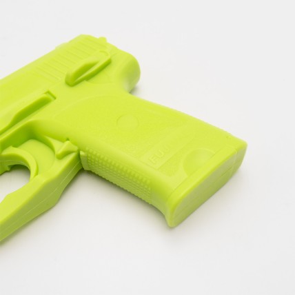 Pistola In Gomma Termoplastica Replica Fedele da Allenamento