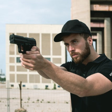 Pistola In Gomma Termoplastica Replica Fedele da Allenamento