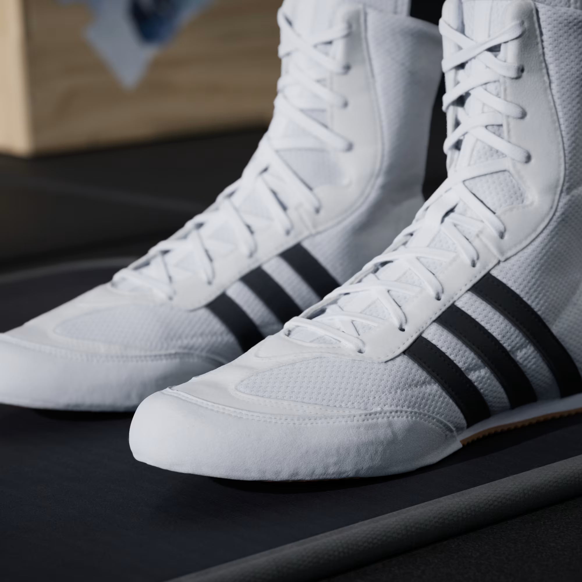 Scarpe Boxe Bianche Adidas Box Hog 2