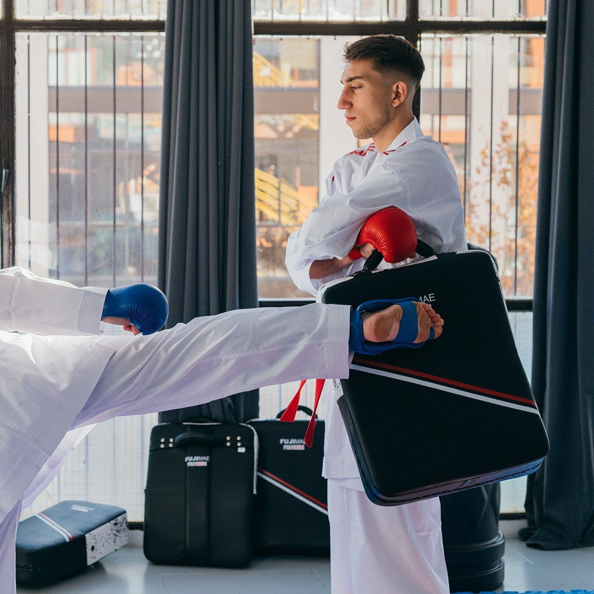 Low Kick Pro Series Curved Shield 