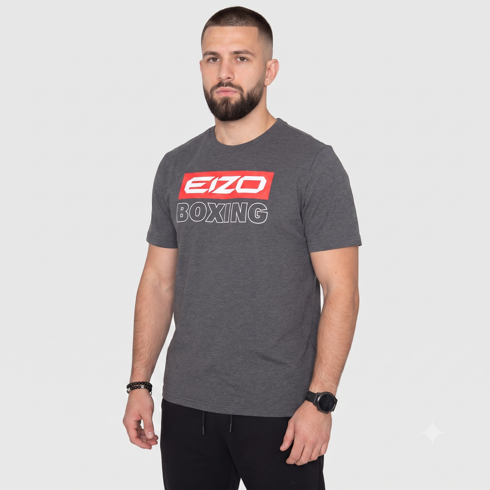 T_SHIRT_EIZO_BOXING_GREY_FR