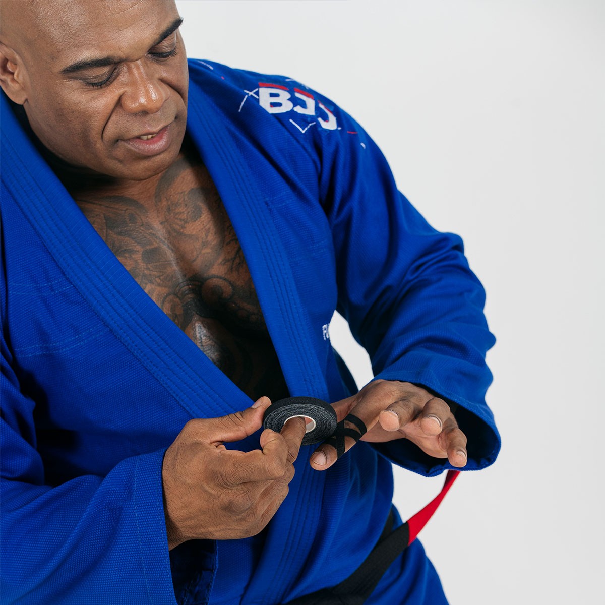 Thin Judo BJJ Finger Taping with Case