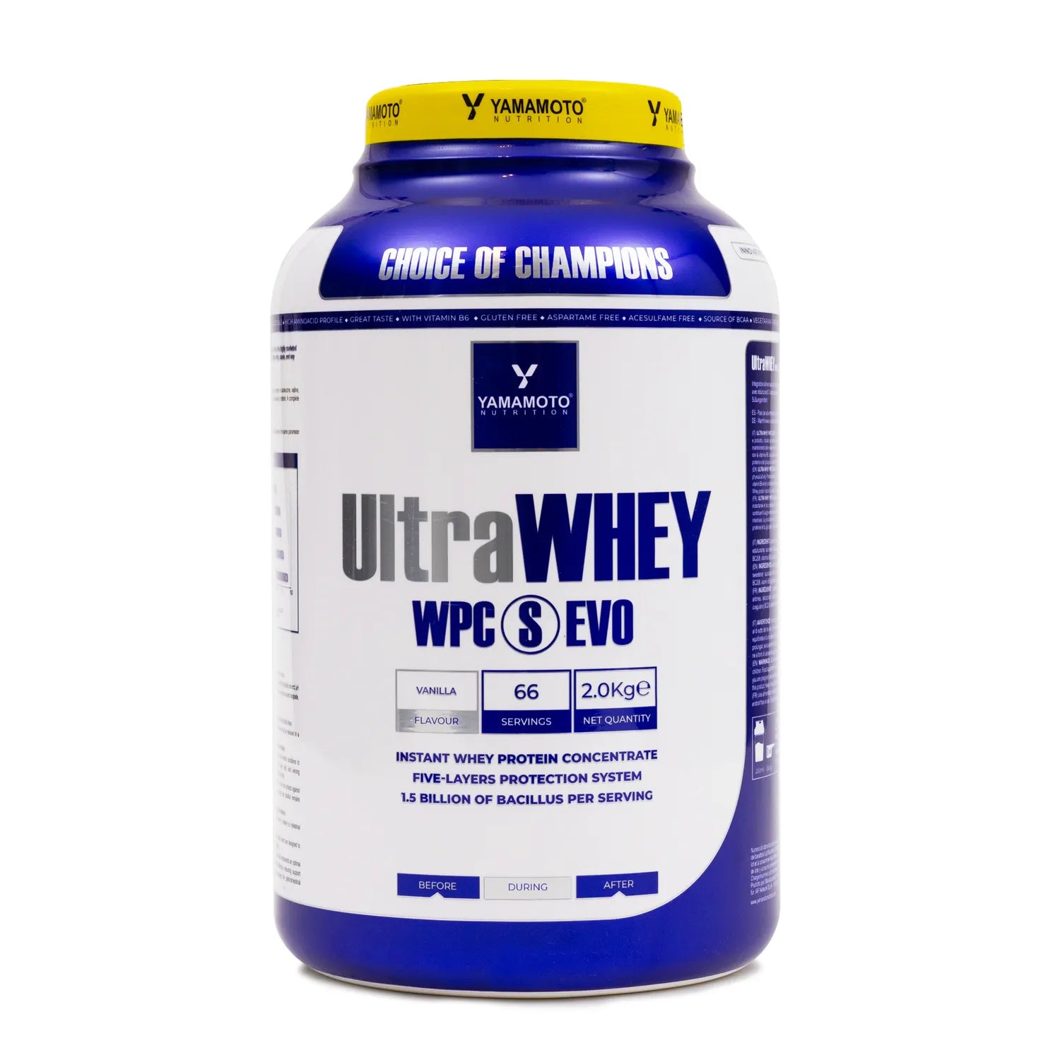 Ultra Whey WPC S EVO 2000 g YAMAMOTO
