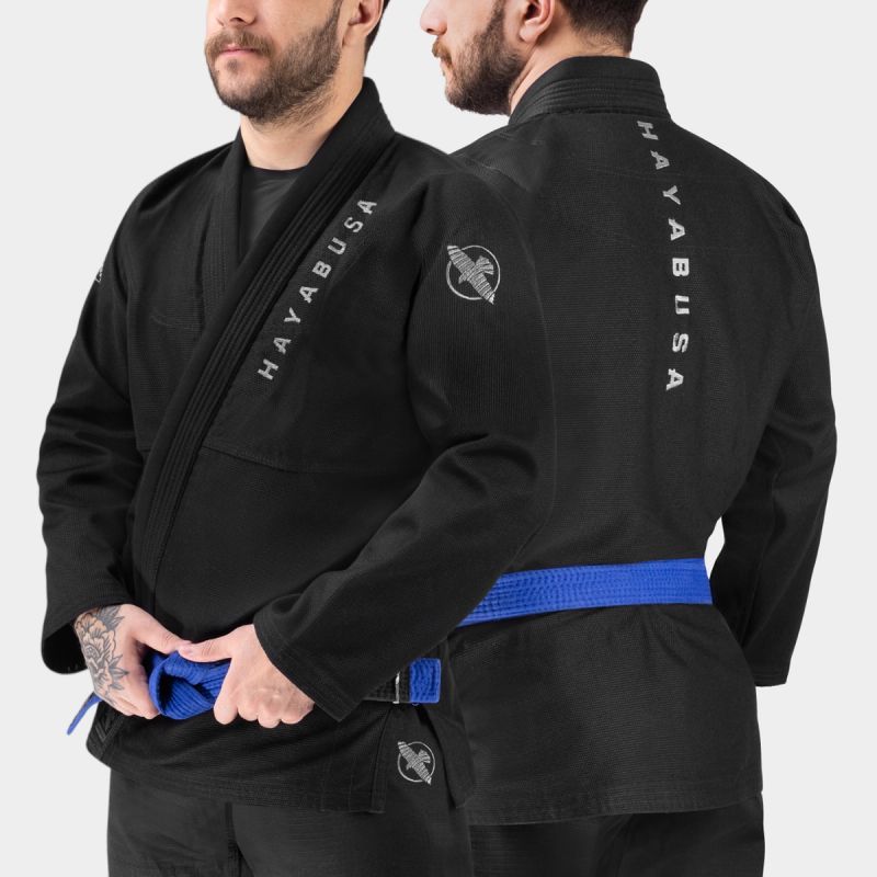 Hayabusa Gi Jacket Hayabusa Core Ultra-Light per Jiu-Jitsu dettaglio