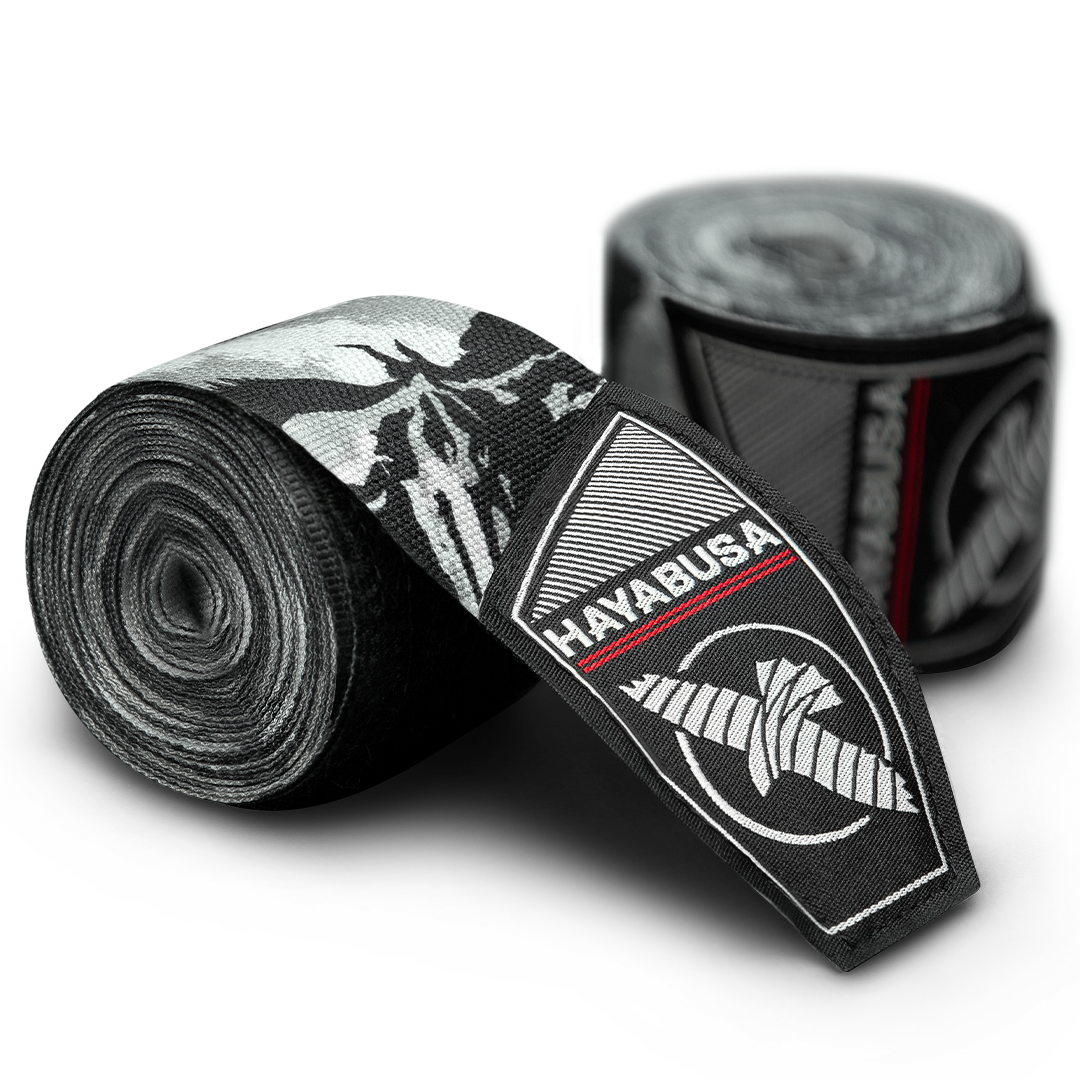 Coppia di bende arrotolate Hayabusa Marvel Hero Elite The Punisher con teschio iconico