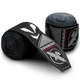 Coppia di bende arrotolate Hayabusa Marvel Hero Elite Venom con simbolo ragno bianco