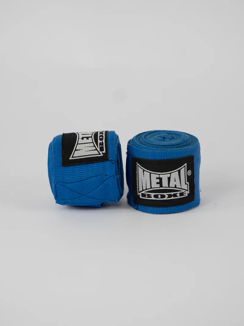 Fasce protezione mani Metal Boxe 2,5 metri colore blu