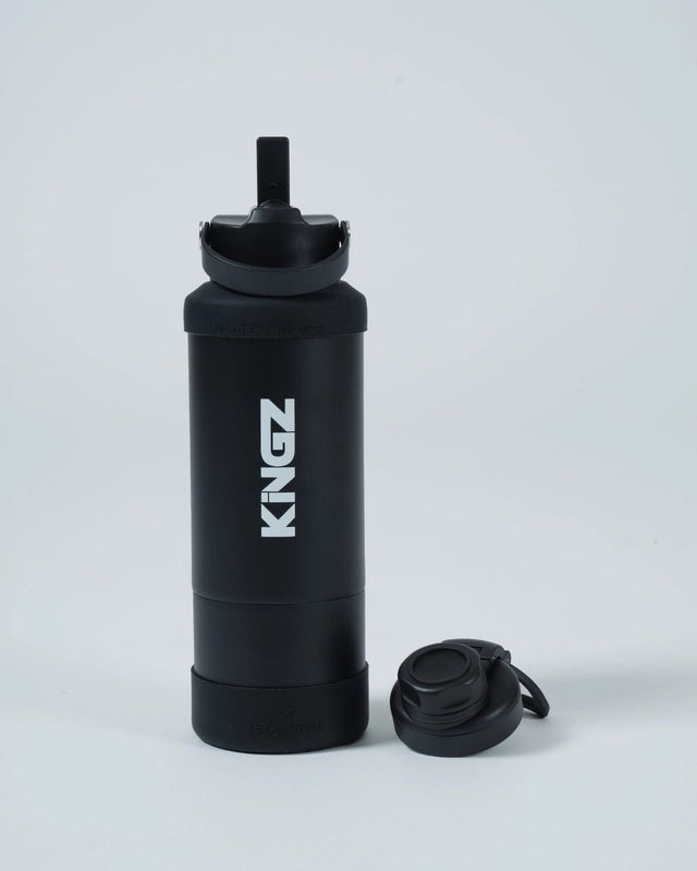 Kingz Hydrate thermische waterfles - achteraanzicht