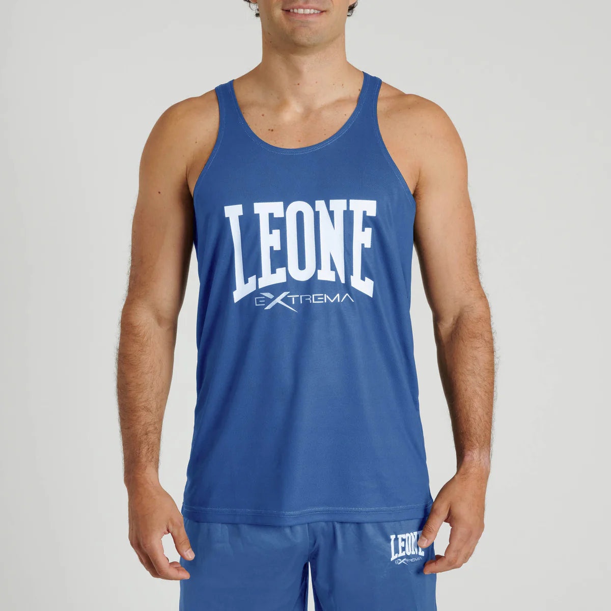 Canotta Leone Taglio Olimpico Logo