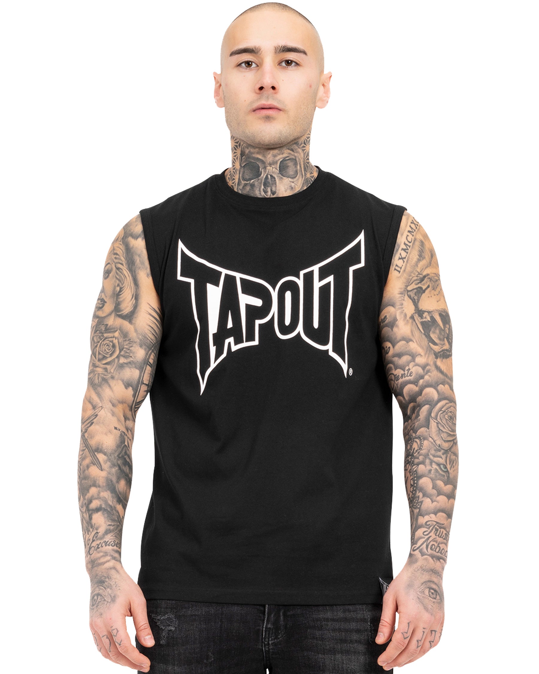 Tapout canotta Alemada nera frontale sport