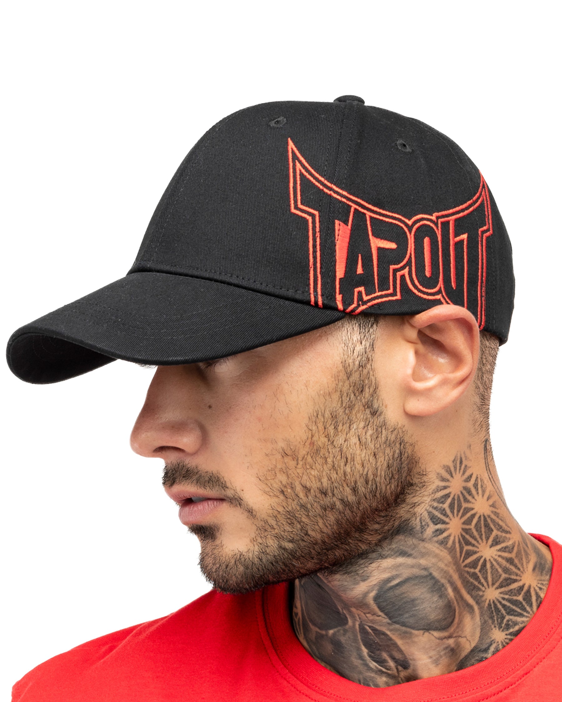 TapouT cappellino Sugarpine nero dettaglio logo ricamato